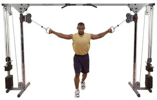 Body-Solid Cable Cross med viktmagasin