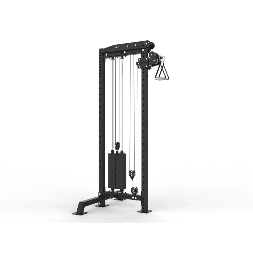 Master Fitness LX22 Cable Machine, en kabelmaskin med viktmagasin och trissa.